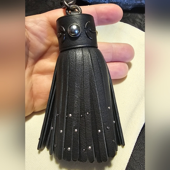 Coach tassel bag charm - Picture 3 of 8